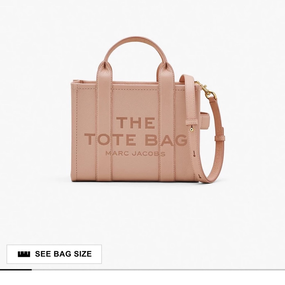 Marc Jacobs Blush Pink Tote Bag